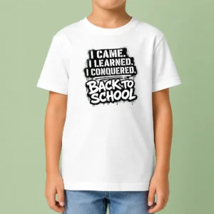 Funny Good Back To School Stencil For Bold Learners Kids T-Shirt