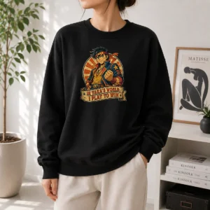 Hot Takas World Vintage Anime Characters Passion Sweater