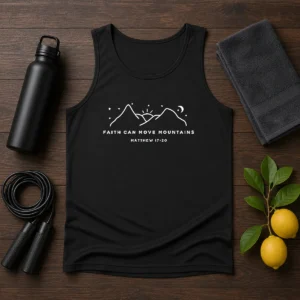 Pretty Faith Can Move Mountains Matthew 17 20 Mountain Tank Top