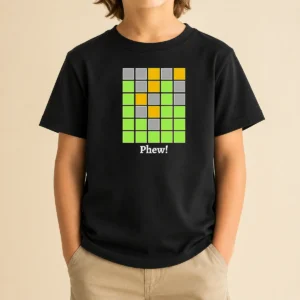 Hot Awesome Minesweeper Phew Grid Kids T-Shirt