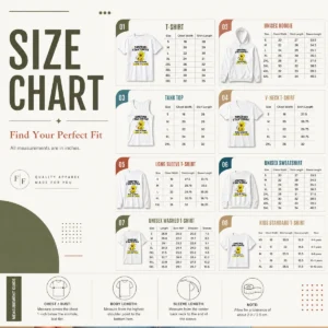 Size chart for Hot Sometimes I Talk To Myself Then We Both Laugh And Laugh Duck with measurements in inches and cm