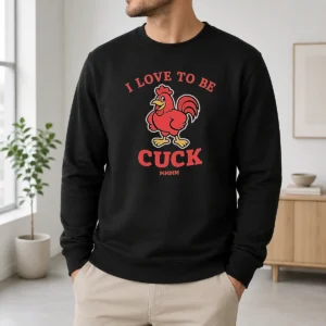 Hot I Love To Be A Cuck Rooster Meme Chicken Sweater