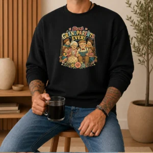 Awesome Best Grandparents Ever Vintage Sweater