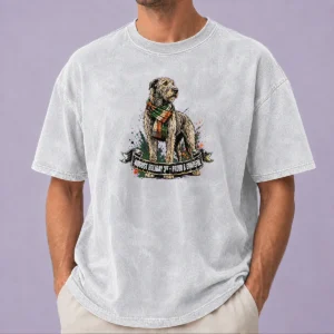 Pretty August Holiday Ireland Family Gift Streetwear Washed T-Shirt