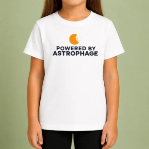 Hot Top Powered By Astrophage Kids T-Shirt