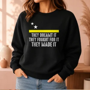 Official Funny Uracao Flag They Dreamed It Fought For It Sweater