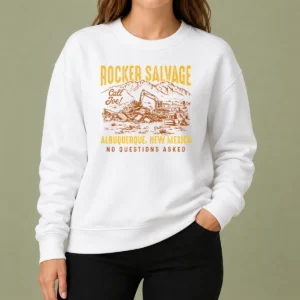 Official Rocker Salvage Call Joe Albuquerque Vintage New Mexico Sweater
