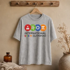 Top International STEM Olympiad Washed T-Shirt