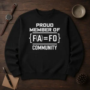 Nice Proud Member Of FAFO Community Geek Sweater