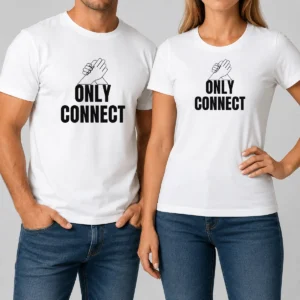 Hot Only Connect Arm Wrestling Hands t shirt featuring bold graphic print on a comfortable cotton tee