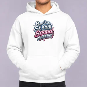 Original Back To School Squad Y2K Chrome Hoodie