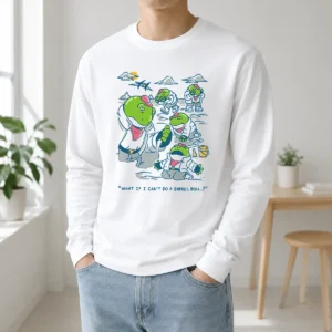 Funny Peppy Hare Star Fox What If I Cannot Do A Barrel Roll Long Sleeve Shirt