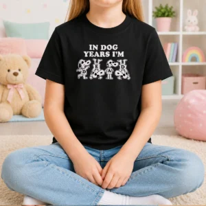 Top Official Snoopy In Dog Years I'M Dead Cartoon Dogs Kids T-Shirt