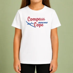Top Pretty Boeing Compass Cope Aviation Military Aircraft Kids T-Shirt
