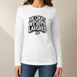 Nice Top Halloween Coffee Quote Silhouettefck Long Sleeve Shirt