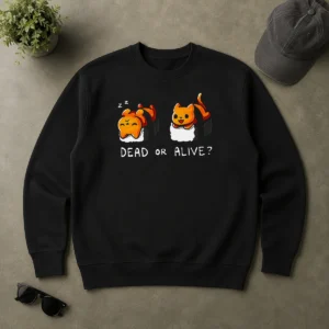 Funny Original Sushicat Dead Or Alive Sweater