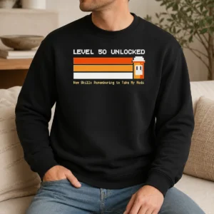 Original Level 50 Unlocked New Skill Remembering To Take My Meds Sweater