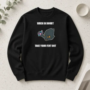 Hot Expie Casualties Unknown When In Doubt Take Your Fent Out Long Sleeve Shirt