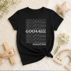 Awesome Pretty Gooaalll Soccer Argentina Fan Goal Kids T-Shirt