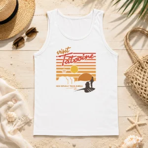 Hot Original Visit Tatooine Travel Bureau Tank Top