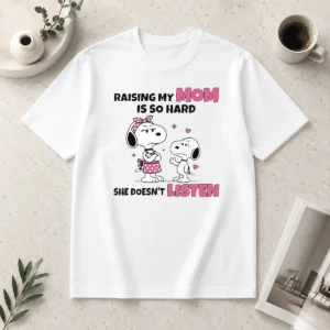 Good Snoopy And Belle Funny Raising My Mom Is So Hard She Doesnt Listen