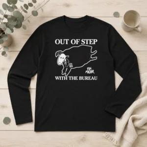 Nice Official Fox Mulder Out Of Step With The Bureau Long Sleeve Shirt