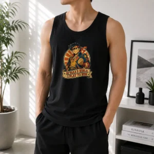 Hot Takas World Vintage Anime Characters Passion Tank Top