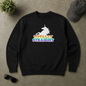 Premium Unicorn Totally Straight Sweater