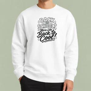 Hot Pretty Back To School Sassy Line Art For Students Sweater