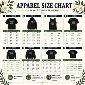 Size chart for Premium Not Even Allowed To Write Something Wrong Now In This with measurements in inches and cm