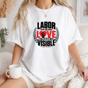 Awesome Labor Is Love Made Visible Silhouette