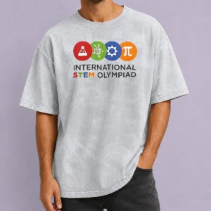 Official International STEM Olympiad Washed T-Shirt
