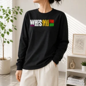 Funny Awesome WHFS 99.1 FM Long Sleeve Shirt