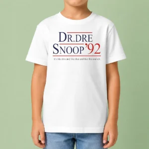 Original Dr Dre And Snoop Dogg '92 It'S Like This And Like That Kids T-Shirt