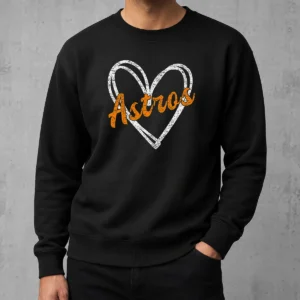 Pretty Hot Heartfelt Astros Fan Sweater