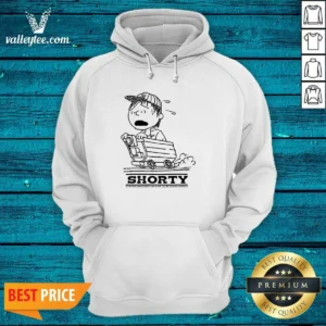 Pretty Charlie Brown Peanuts Shorty A Pirate'S Sweatshirt Copy Right 1995 By Goon Hoodie front view on white background