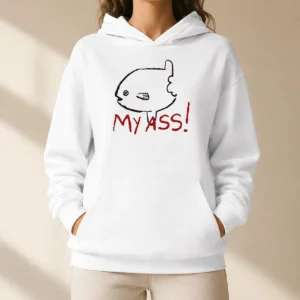 Funny Sunfish Ocean Life Humor My Ass Fish Hoodie
