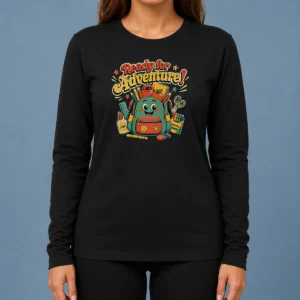 Top Back To School Adventure Vintage Long Sleeve Shirt