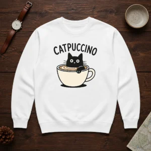 Hot Catpuccino Sweater