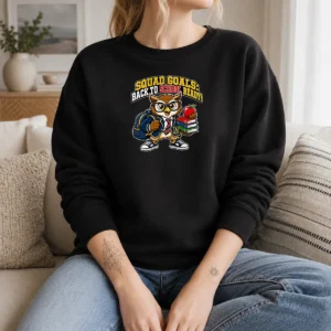 Hot Back To School Owl Mascot Squad Sweater