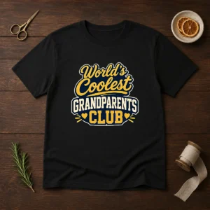 Awesome Grandparents Day Worlds Coolest Club Vector