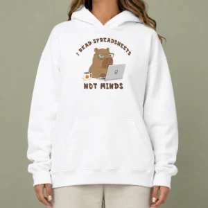 Happy Good I Read Spreadsheets Hoodie
