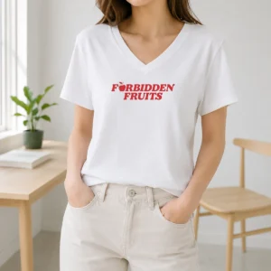 Premium The Cinegogue Forbidden Fruits V-Neck Shirt