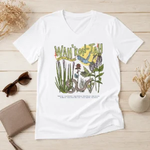 Pretty Wahkon Tah Prairie V-Neck Shirt