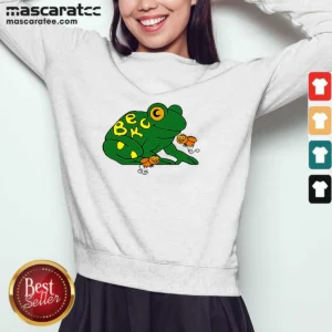 Original Beck Frog With Flies Alternative Rock Indie Music Sweatshirt