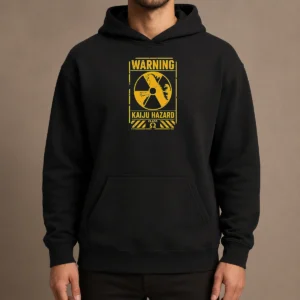 Good Pretty Omega Class Kaiju Hazard Warning Geek Hoodie