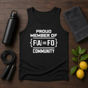 Nice Proud Member Of FAFO Community Geek Tank Top