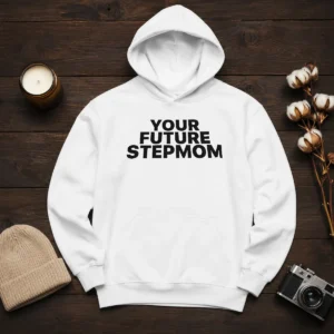 Pretty Your Future Stepmom Slogan Hoodie