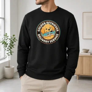 Top Golden Retriever Delivery Service Sweater