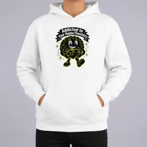 Top Dopamine Addicted To You Silhouette For Couples Hoodie